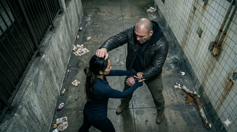 Self-defense: How To Defend Against Aggressive Hair Grab Attacks With Ease!