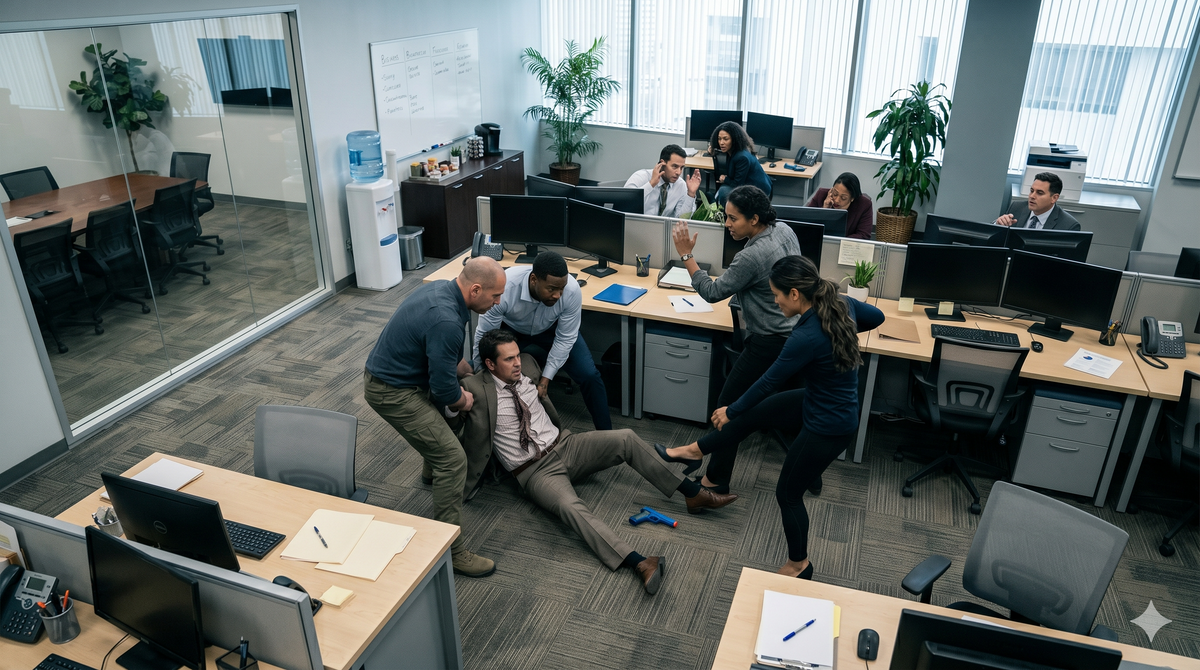 Learn The Best Techniques For Disarming An Active Shooter