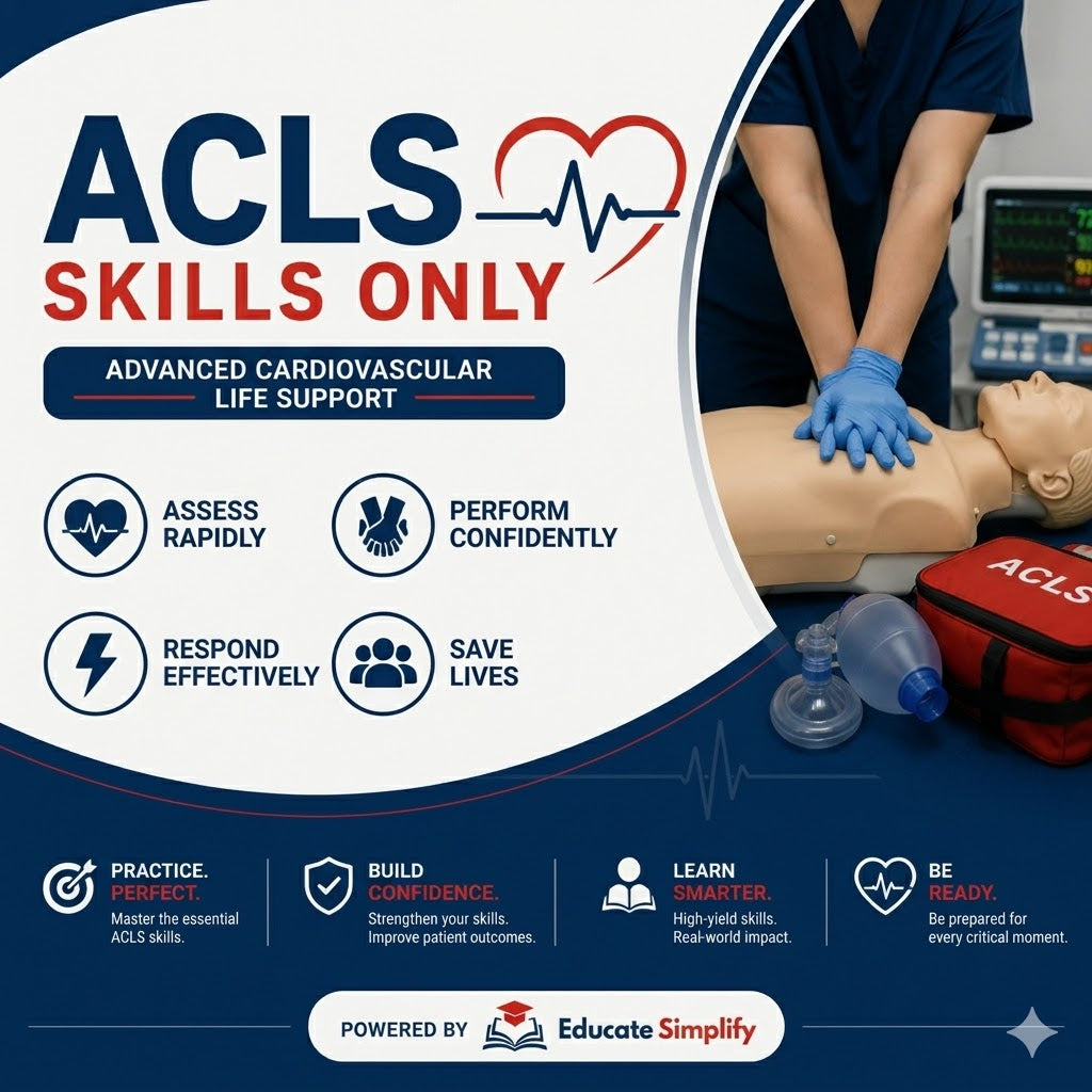 ACLS Skills ONLY powered by ES
