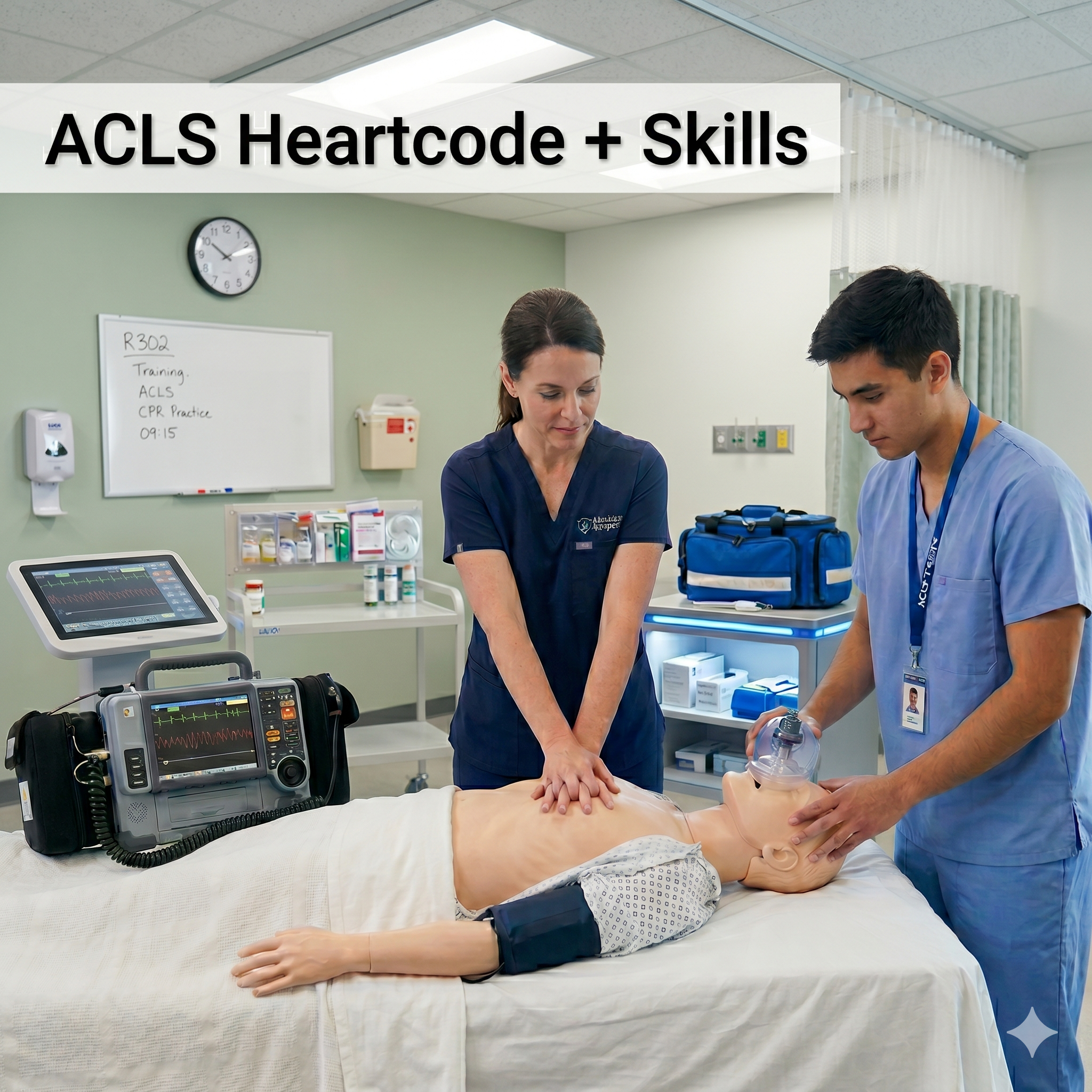 ACLS Heartcode + Skills