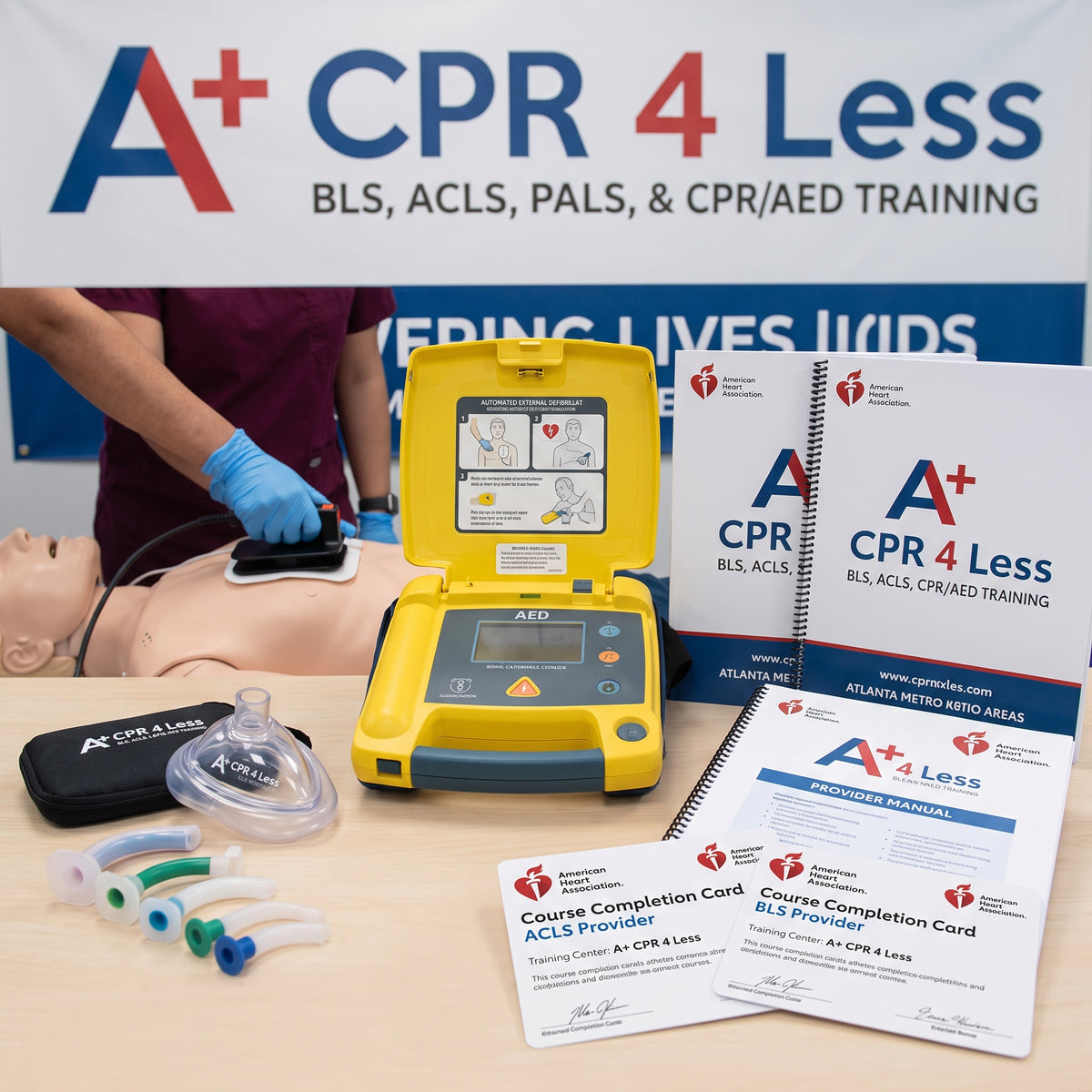 ACLS/BLS Combo — A+ CPR 4 Less