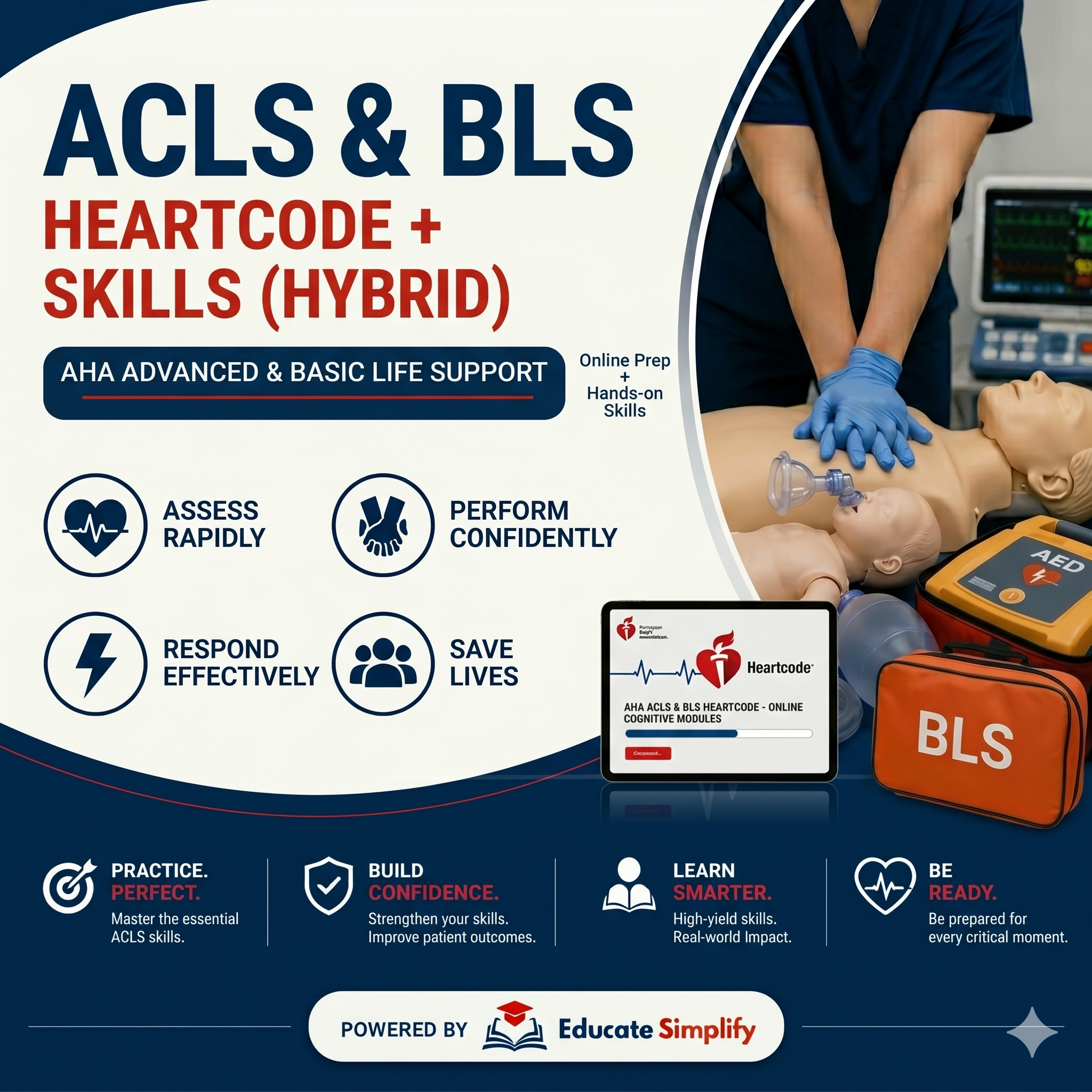ACLS and BLS Combo powered by ES