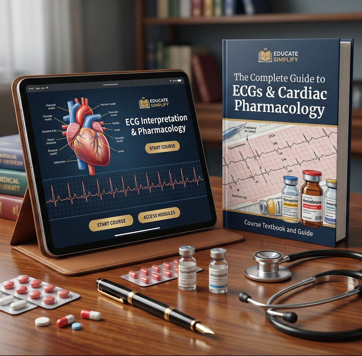 ECG Interpretation and Pharmacology Certificate