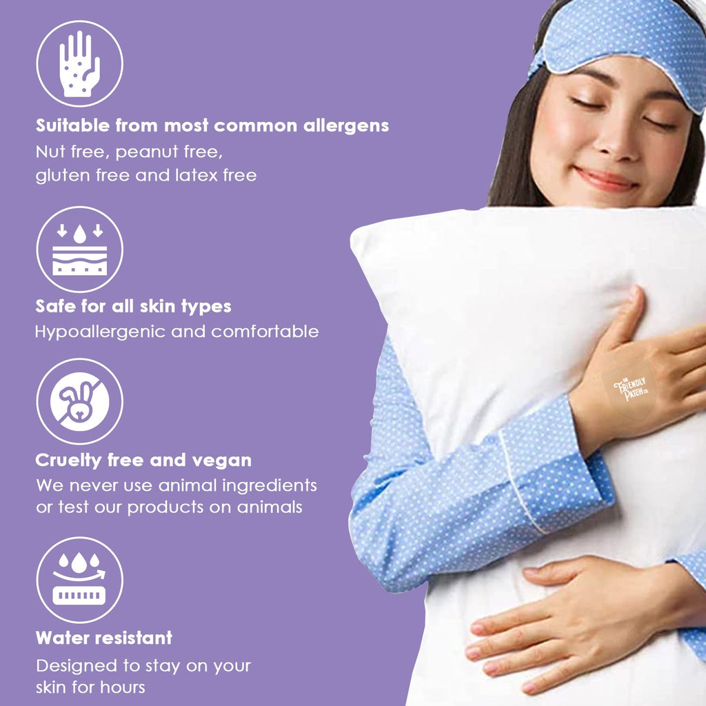 Snooze Melatonin Sleep Patches  - Travel 8 Pack